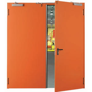 Противопожарная двупольная глухая дверь / серия FRM7292