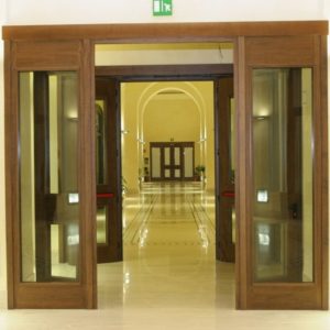 Противопожарная перегородка EI 60 из алюминиевого профиля / серия FRM5164