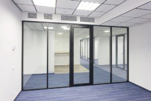 Противопожарная перегородка до потолка / серия FRM5468