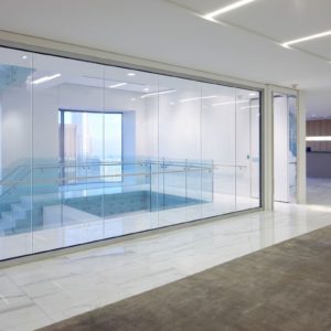 Противопожарная перегородка с одинарным стеклом / серия FRM5382